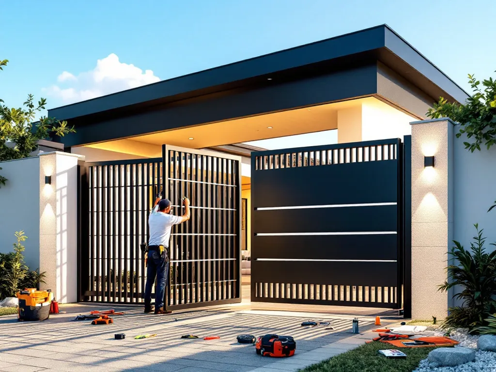 installation portail électrique