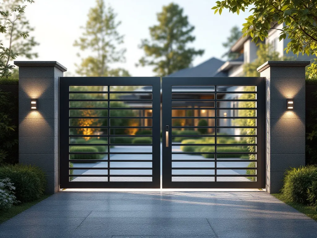 portails à ouverture automatique