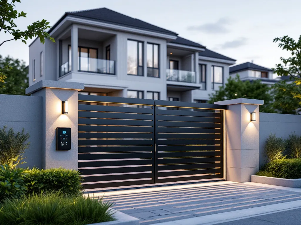 portails automatiques pour copropriété